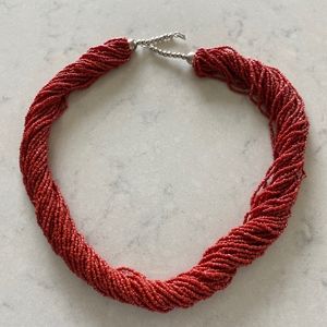 MULTI STRAND SEED BEAD NECKLACE